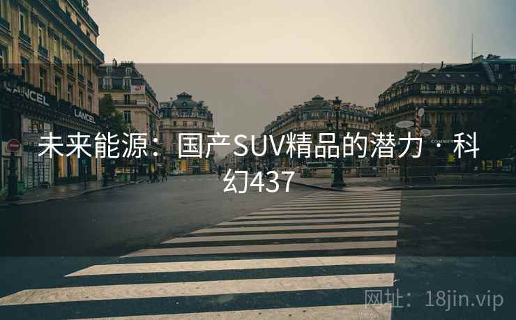 未来能源：国产SUV精品的潜力 · 科幻437  第2张
