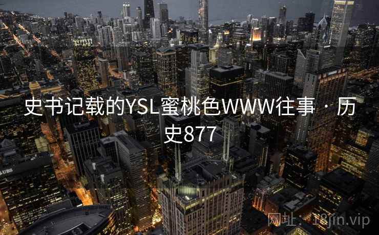 史书记载的YSL蜜桃色WWW往事 · 历史877  第2张